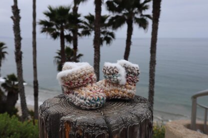 Ugg Style Baby Bootie
