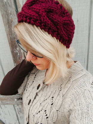 Freya Earwarmer (Bulky Knit)