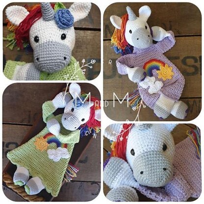 Melly teddy Ragdoll Rainbow Unicorn