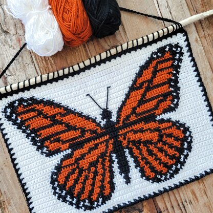 Monarch Butterfly Tapestry