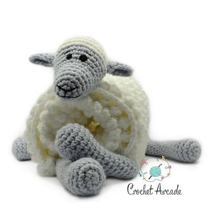 Cuddle and Play Sheep Blanket