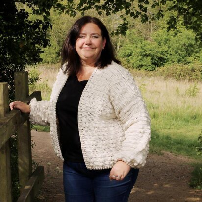 Honeycomb cardigan