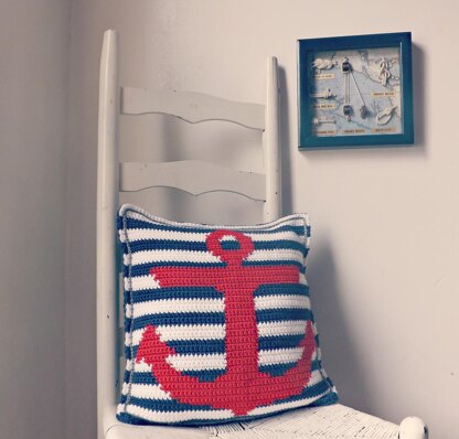 Anchor's Away Pillow