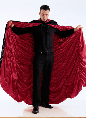 McCall's Misses'/Men's/Teen Boys' Lined & Unlined Cape Costumes M4139 - Paper Pattern Size All Size