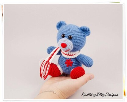 Amigurumi Christmas Teddy Bear