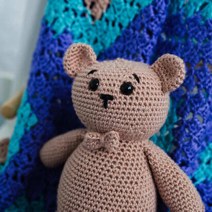 Amigurumi Bear in Lion Brand Truboo - M21019 TB - Downloadable PDF