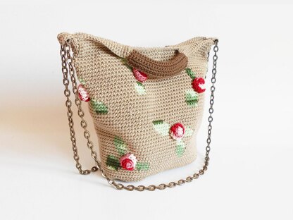 3D Roses Bag