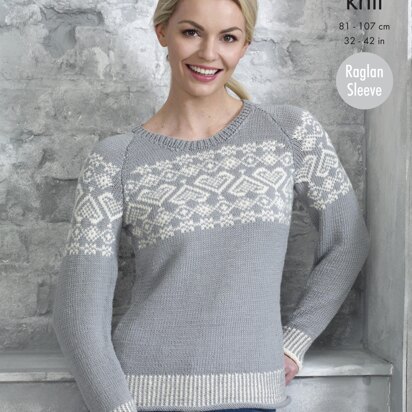 Sweaters in King Cole Luxury Merino DK - 5245 - Downloadable PDF