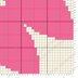 Pink Flower Beige Abstract Blanket Botanical Home Decor C2C Crochet PATTERN