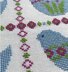 Luhu Stitches Blue Bird Sampler - Downloadable PDF