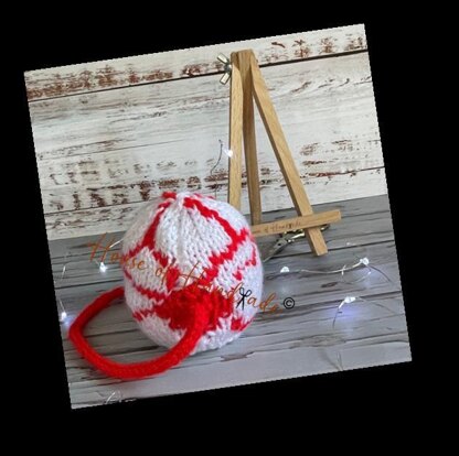 Eyeball Chocolate Orange Cover Knitting Pattern