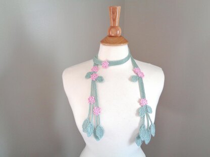 Sweet Pea Lariat Scarf