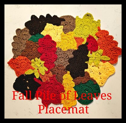 Autumn Leaf Pile Placemat