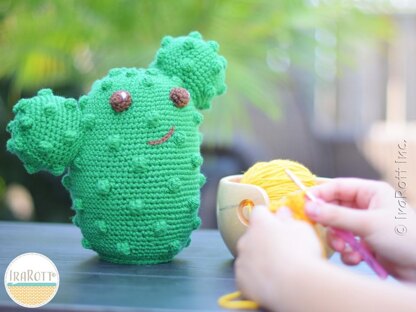 Snuggles The Cactus Big Amigurumi