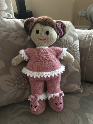 Knitted dolls
