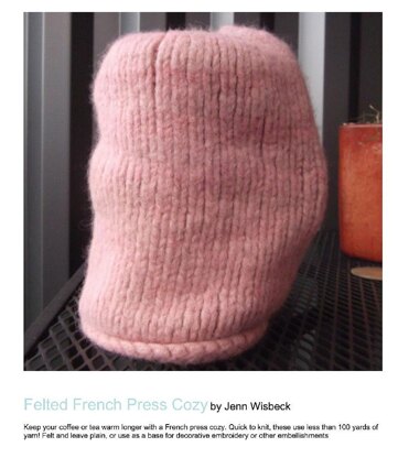 Felt French Press Cozy