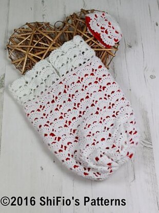 Flora Rosa Cocoon Crochet Pattern 339