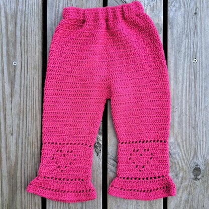 Hearts Baby Pants