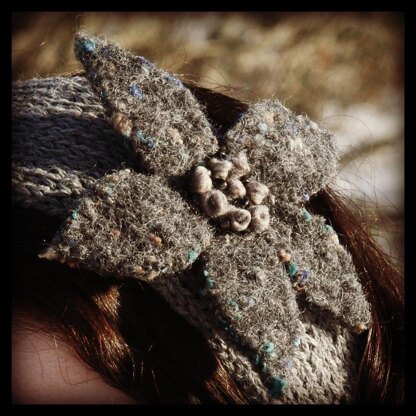 Winter Flower Headband