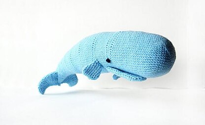 Moby Dick the Whale Crochet Pattern, Whale Amigurumi