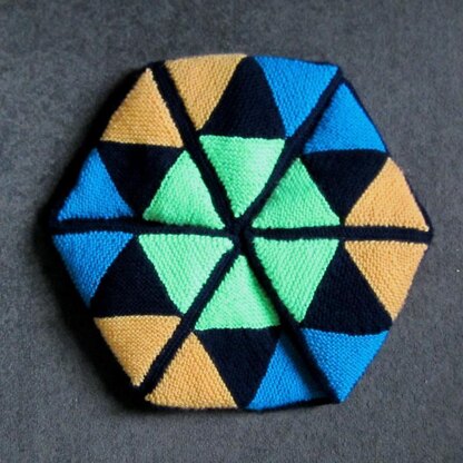 Hexaflexagon Cushion