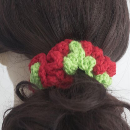 Double Ruffle Scrunchy