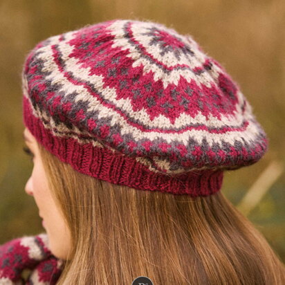 Corriedale Hat in Rowan Moordale - Downloadable PDF