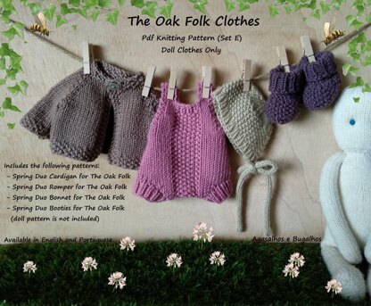 Clothes for The Oak Folk Set E
