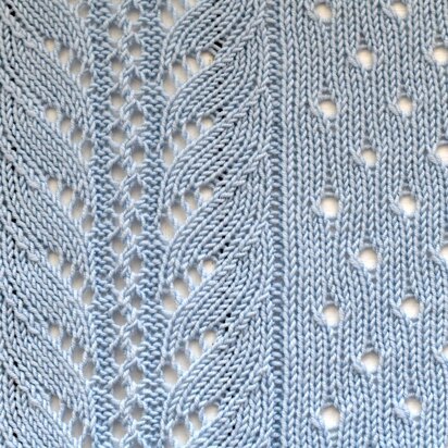 My Little Sweet Pea Baby Blanket - knitting pattern