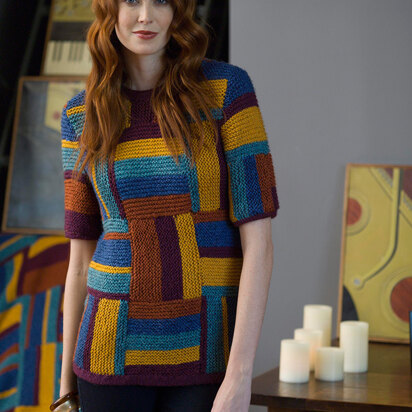 Modular Pullover in Lion Brand Heartland - L30250