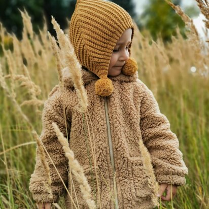 Vintage Pixie Beanie "Pompom"