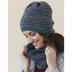 Redvale Hat & Cowl in Tahki Yarns Donegal Tweed Fine - Downloadable PDF