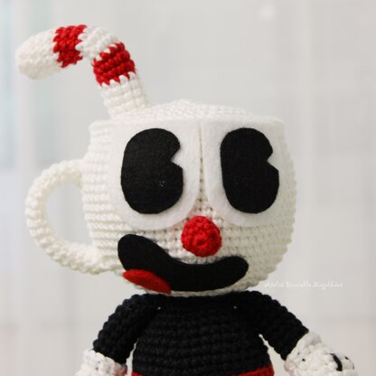 Cuphead and Mugman amigurumi pattern (big version)