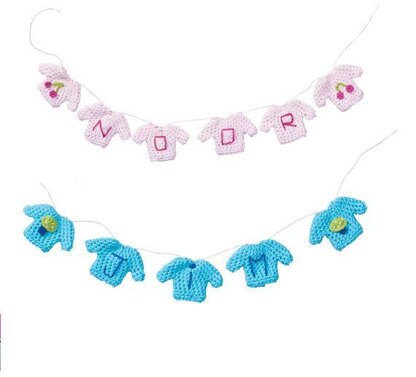 Baby Sweater Garland