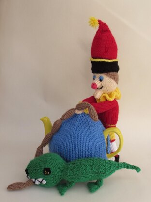 Mr Punch Tea Cosy Knitting Pattern