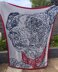 Whippet "Freya" | Dog Mosaic Crochet Blanket