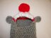 Sock Monkey Hooded Cocoon