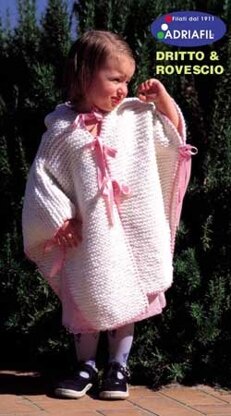 Arianna Poncho in Adriafil Carnival and Time - Downloadable PDF
