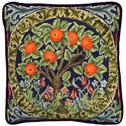Bothy Threads Orange Tree Tapestry Kit by William Morris Tapestry Kit - 14in sq