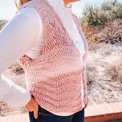 Crochet Ripple Vest