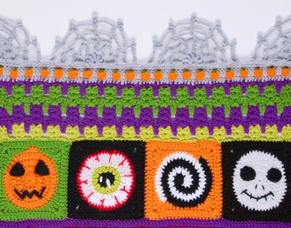 Sirdar Halloween Crochet Along Blanket