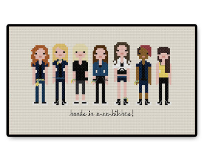 Pitch Perfect - PDF Cross Stitch Pattern