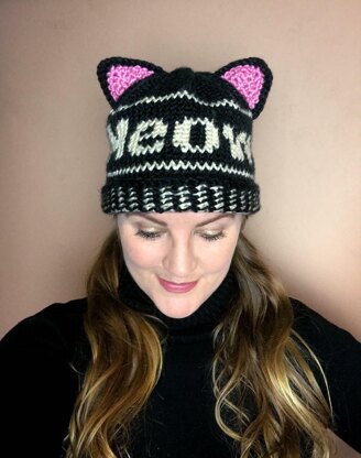 Meow! Kitty Beanie