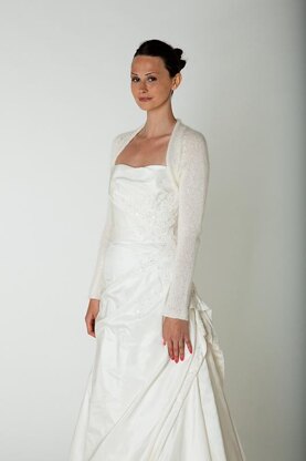 Cozy bolero for brides