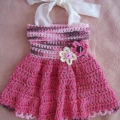 541 CROCHET Tube Top Dress or Jumper