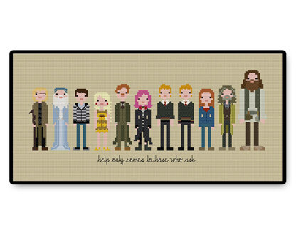 Harry Potter's Friends - PDF Cross Stitch Pattern