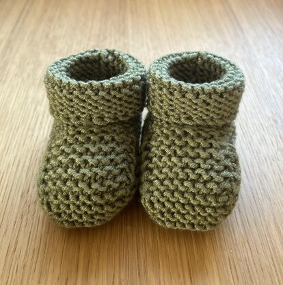 Baby Knit Booties