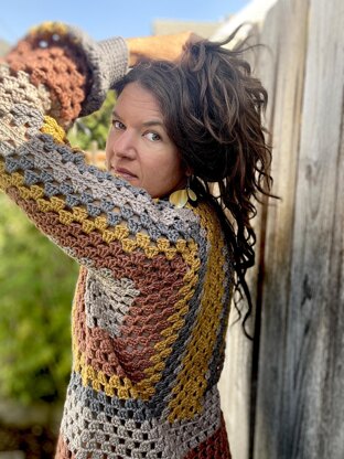Elowen Hexagon Cardigan