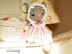 Doll Clothes, Crochet Pattern - Outfit Easter Mouse