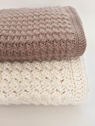 Bulky yarn discount crochet baby blanket